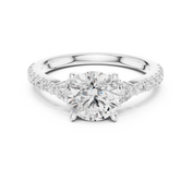 Lumina 1.50ct Round Diamond Ring