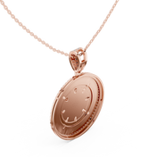 Ship Wheel Pendant — 1.41ct