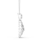 Load image into Gallery viewer, Swirl Teardrop Pendant — 0.64ct
