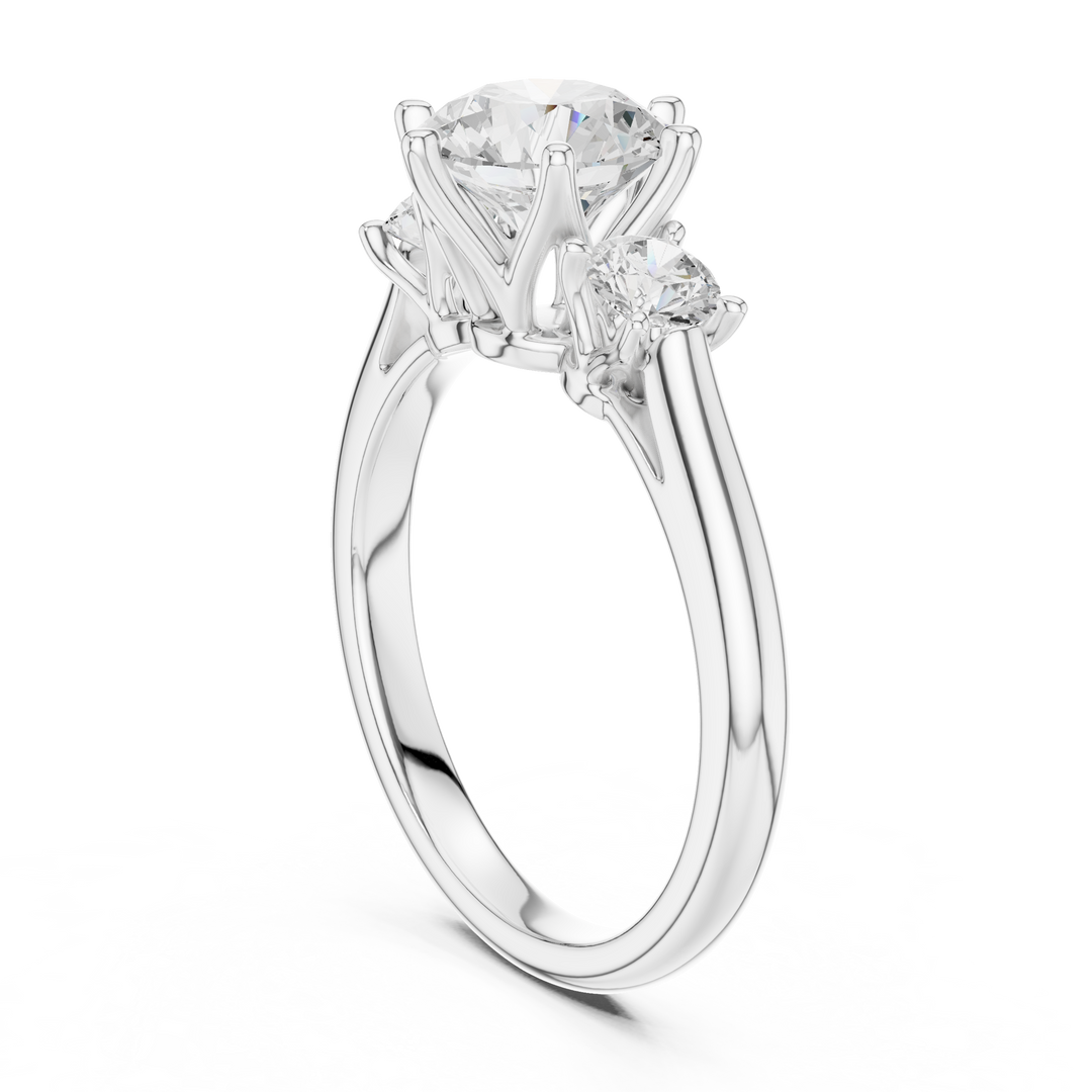 Soleil 1.50ct Round Brilliant Diamond Ring