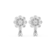 Skye Diamond Solitaire Stud Earrings