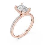 Load image into Gallery viewer, Opulent 2.00ct Radiant Cut Diamond Engagement Ring
