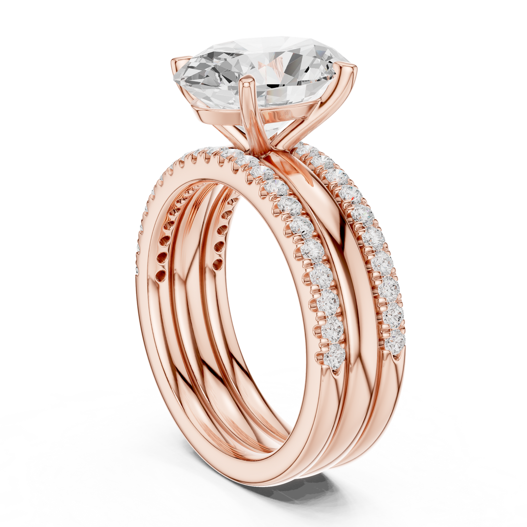 Neptune 3.63ct Oval Diamond Ring