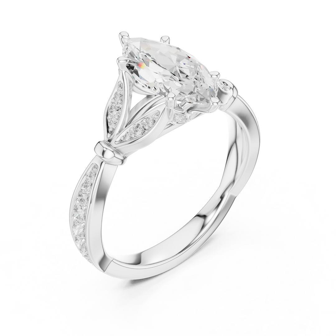 Éclat 1.41ct Marquise Diamond Ring