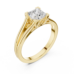 Load image into Gallery viewer, Classic 1.00ct Princess Cut Diamond Solitaire Ring
