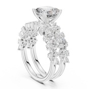 Vintage 1.80ct Emerald Cut Diamond Ring