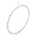 Load image into Gallery viewer, Mixed-Shape Tennis Necklace — 5.49ct
