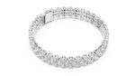Load image into Gallery viewer, Two-Row Diamond Bracelet — 17.38ct
