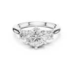 Load image into Gallery viewer, Soleil 1.50ct Round Brilliant Diamond Ring
