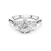 Soleil 1.50ct Round Brilliant Diamond Ring
