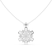 Snowflake Pendant — 0.80ct