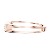Marquise Channel Mens Ring — 0.50ct