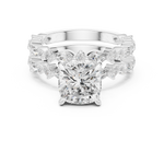 Load image into Gallery viewer, Glacier 2.65ct Cushion Cut Diamond Ring

