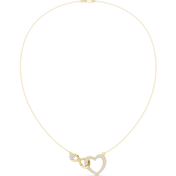 Infinity Heart Pendant Necklace — 0.88ct