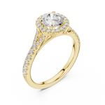 Load image into Gallery viewer, Callista 1.00ct Round Brilliant Diamond Ring
