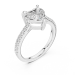 Load image into Gallery viewer, Juliet 2.00ct Heart Cut Diamond Engagement Ring
