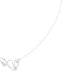 Load image into Gallery viewer, Open Heart Wirework Necklace — 0.09ct
