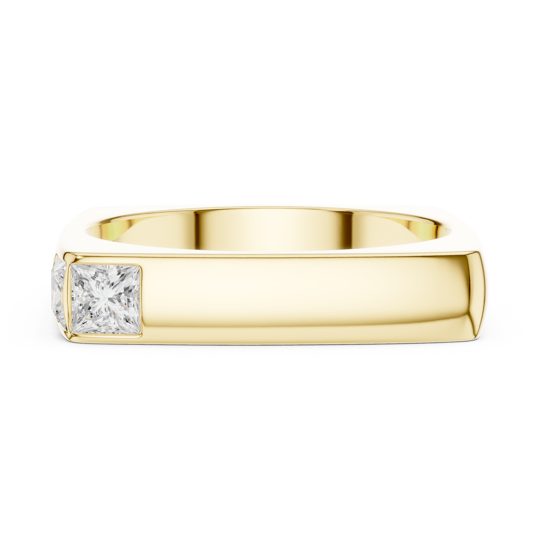 Dual Princess Mens Ring — 0.70ct