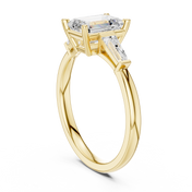 Rafaela 1.31ct Emerald Cut Diamond Ring