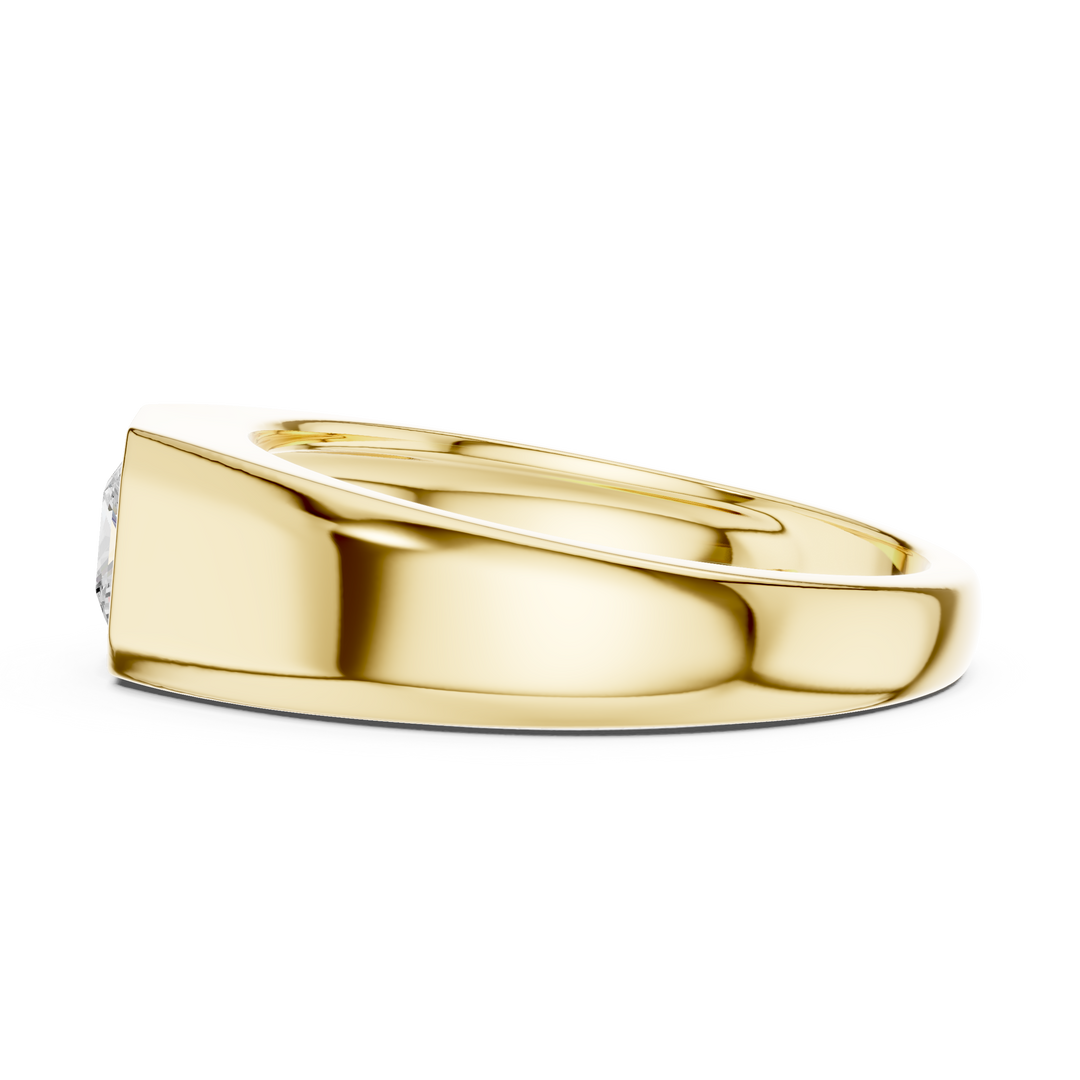 Princess Signet Mens Ring — 0.50ct