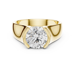 Load image into Gallery viewer, Bold Solitaire Mens Ring — 1.50ct

