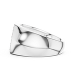 Load image into Gallery viewer, Cluster Face Mens Ring — 0.91ct
