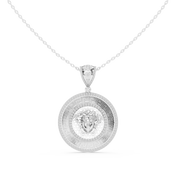 Medusa Bezel Pendant — 0.62ct