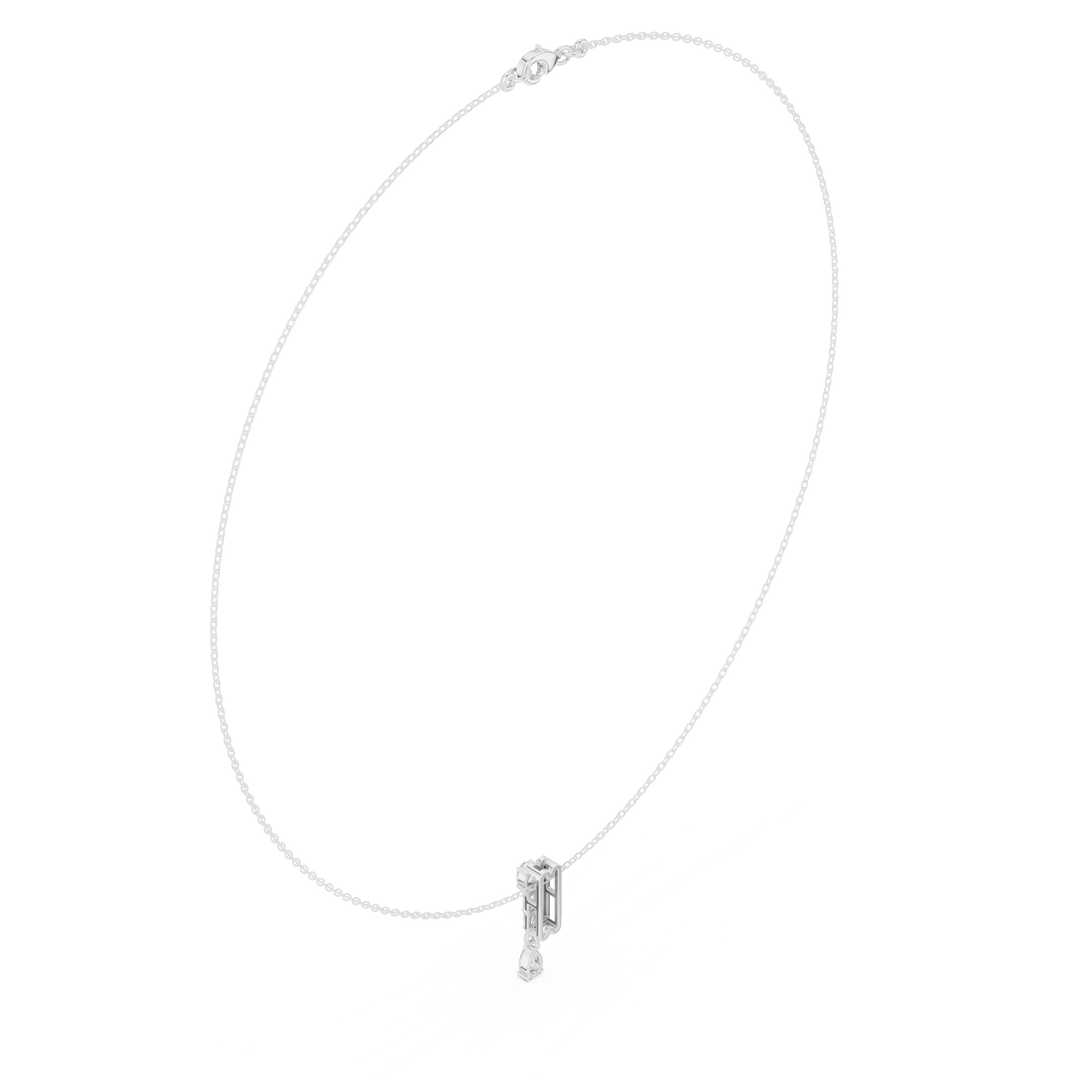 Mixed-Shape Pendant Necklace — 0.48ct