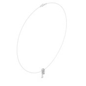 Mixed-Shape Pendant Necklace — 0.48ct