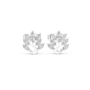 Aria Diamond Solitaire Stud Earrings