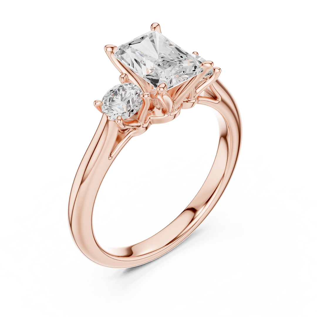 Radiance 1.50ct Radiant Cut Diamond Ring