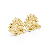 Eve Diamond Solitaire Stud Earrings