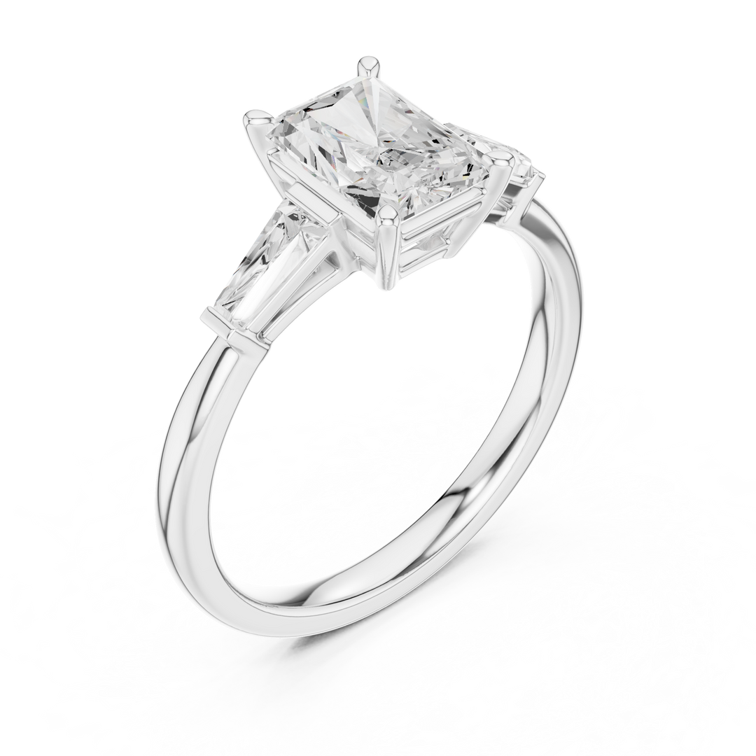 Magnolia 1.56ct Radiant Cut Diamond Ring