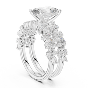 Spectrum 1.98ct Radiant Cut Diamond Ring