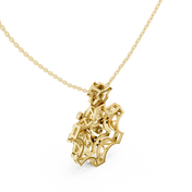 Snowflake Pendant — 0.80ct