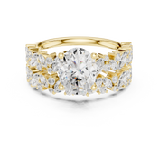 Serene 1.67ct Oval Diamond Ring
