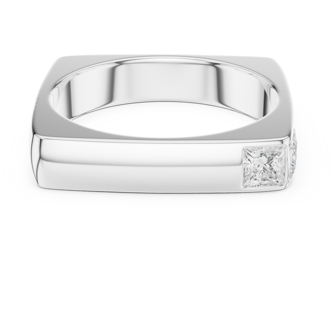 Dual Princess Mens Ring — 0.70ct