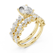 Serene 1.67ct Oval Diamond Ring