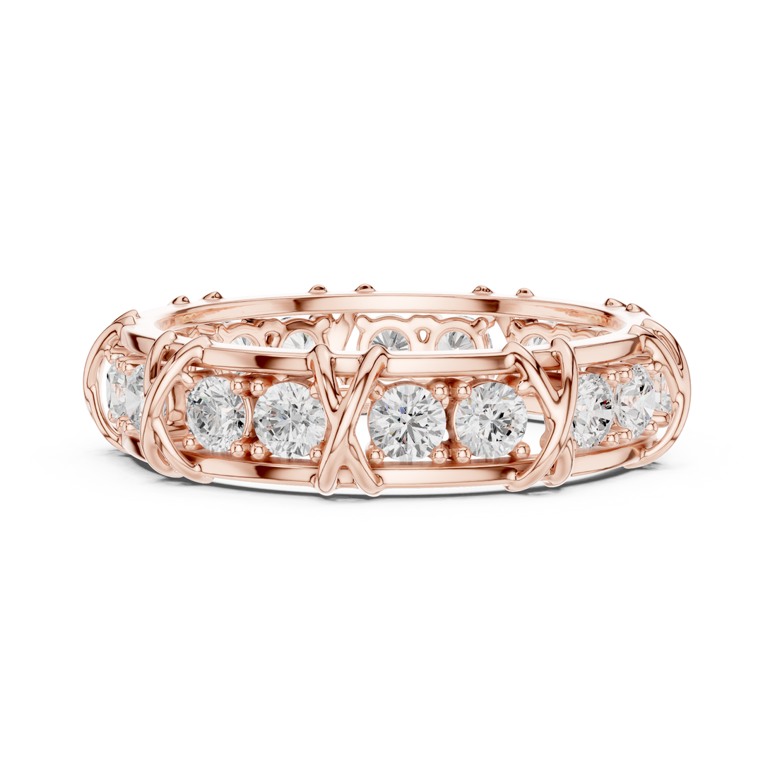 Full Eternity Mens Ring — 1.17ct