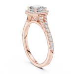 Load image into Gallery viewer, Prism 1.00ct Asscher Cut Diamond Ring

