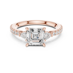 Load image into Gallery viewer, Lumière Asscher Cut Diamond Ring
