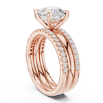Load image into Gallery viewer, Solstice 2.85ct Round Brilliant Diamond Ring
