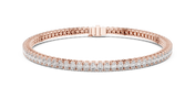 Oval Tennis Bracelet — 11.85ct