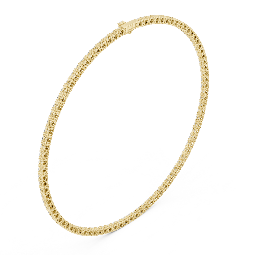 Full Eternity Tennis Necklace — 27.00ct