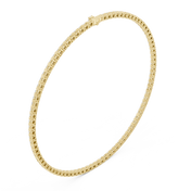 Full Eternity Tennis Necklace — 27.00ct