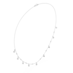 Load image into Gallery viewer, Diamond Station Necklace — 0.36ct
