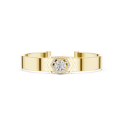 Hexagonal Halo Men's Bracelet — 1.74ct