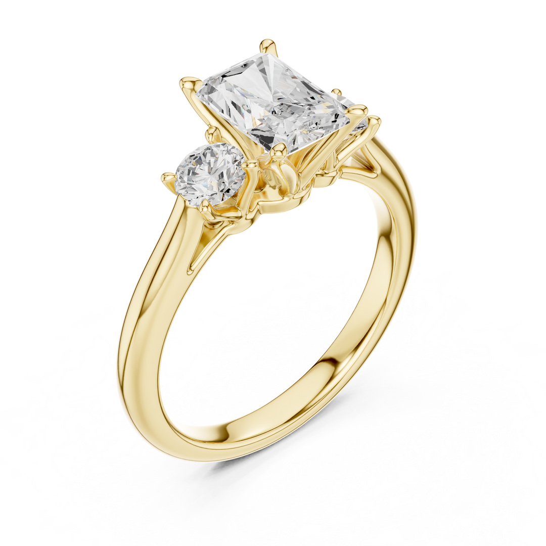 Radiance 1.50ct Radiant Cut Diamond Ring