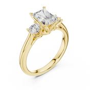 Radiance 1.50ct Radiant Cut Diamond Ring