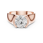 Load image into Gallery viewer, Bold Solitaire Mens Ring — 1.50ct
